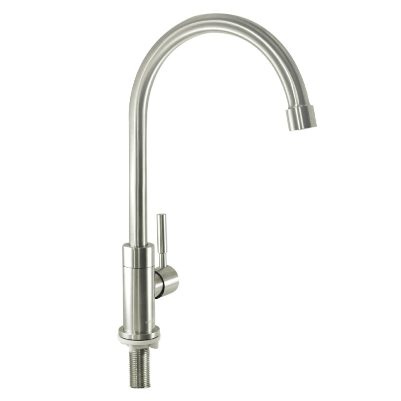 Mr. Plumber ET-100918Q-42-TM Stainless Steel Kitchen Faucet Pillar Tap